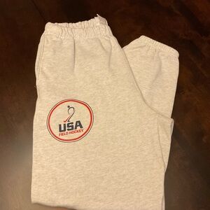 USA field hockey sweatpants